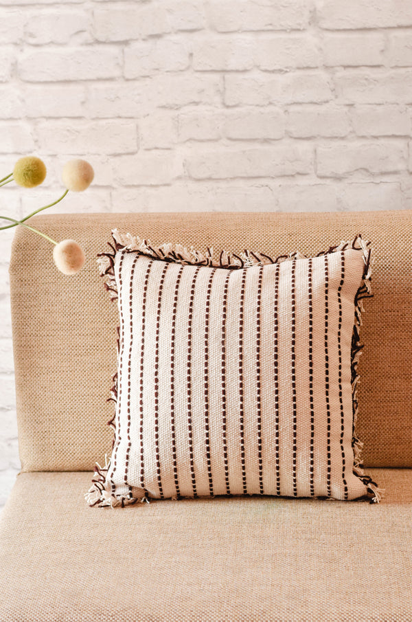 Maia Embroidered Cushion Cover