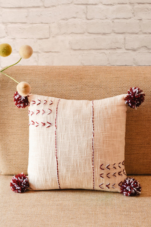 Noaa Pom-Pom Cushion Cover