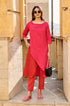 Nuri Color Block Kurta-Pant Set