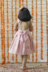 Pink Tissue Chanderi Dress (Girl)