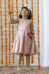 Pink Tissue Chanderi Dress (Girl)