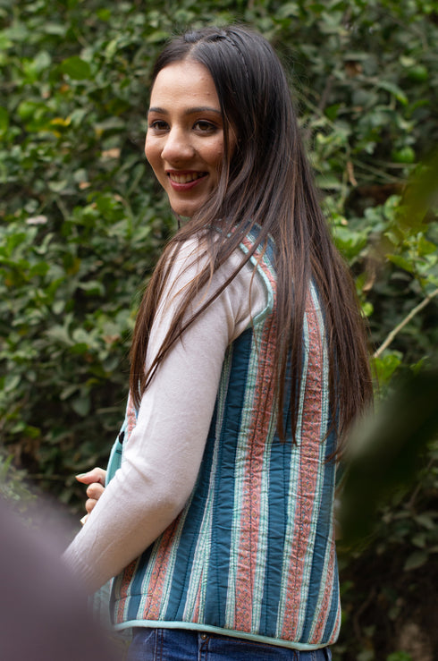 Polly Quilted Sleeveless Jacket