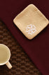 Umber Embroidered Coaster (Set of 2)