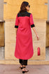 Yara Color Block Kurta Pant Set