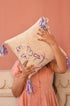 Zeni Embroidered Cushion Cover