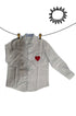Heart Embroidery Shirt