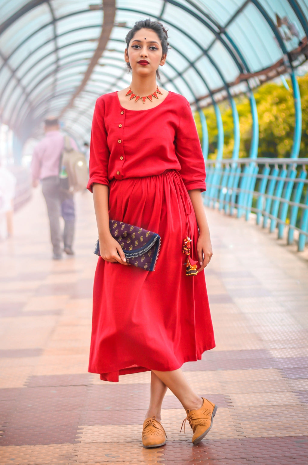 Gulab Trail Dress✨